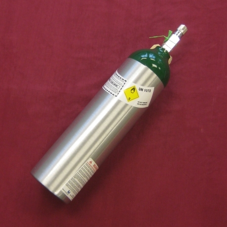 Oxygen Cylinder D (aluminum) [Oxygen Equipment] - Trauma Tech